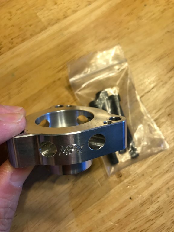 MPX blow off plate with bolts $30